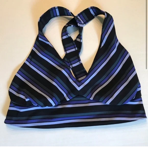 Free People Multicolor V-Neck Sports Bra - Picture 2 of 5